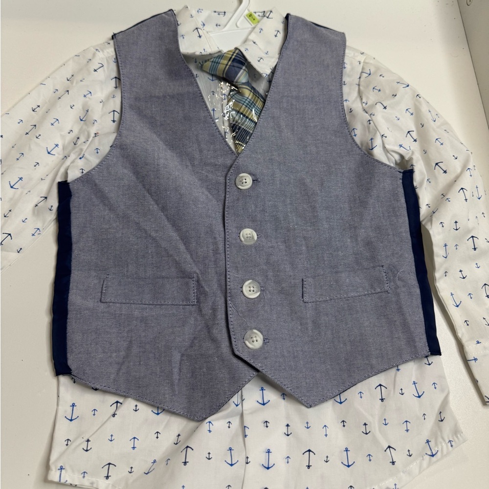 Nautica 3-Piece Set in Dark Blue Size 4T